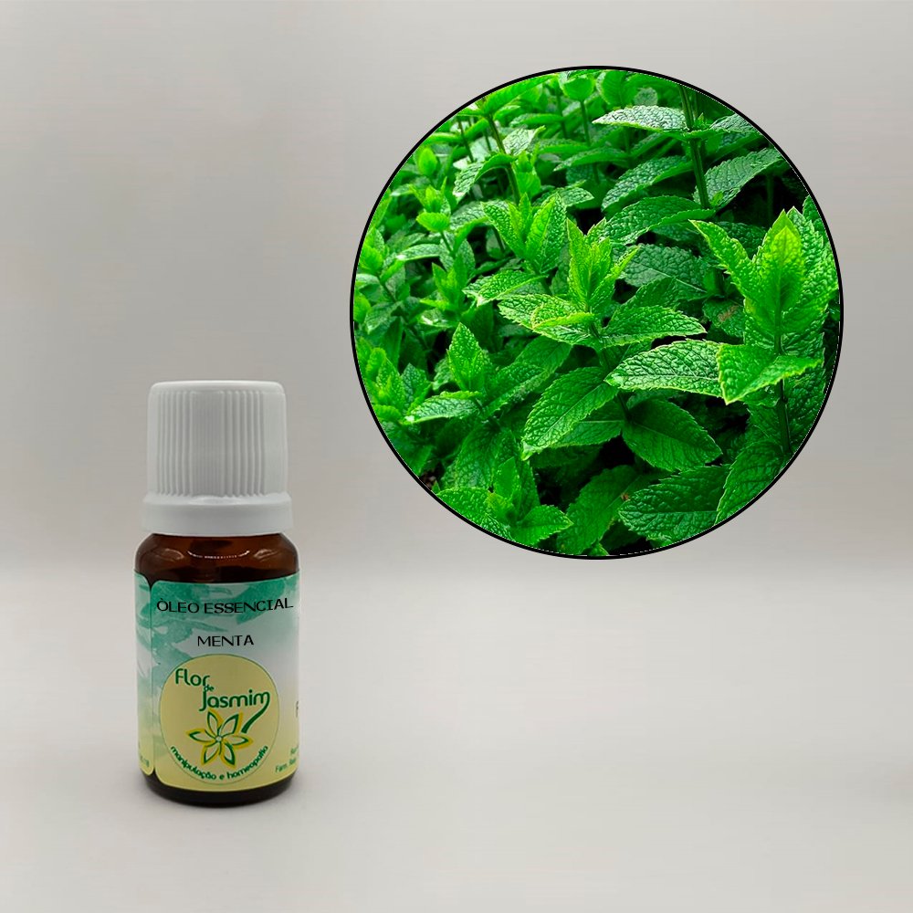 Menta (Hortelã Pimenta) 10ml - ÓLEO ESSENCIAL FJ
