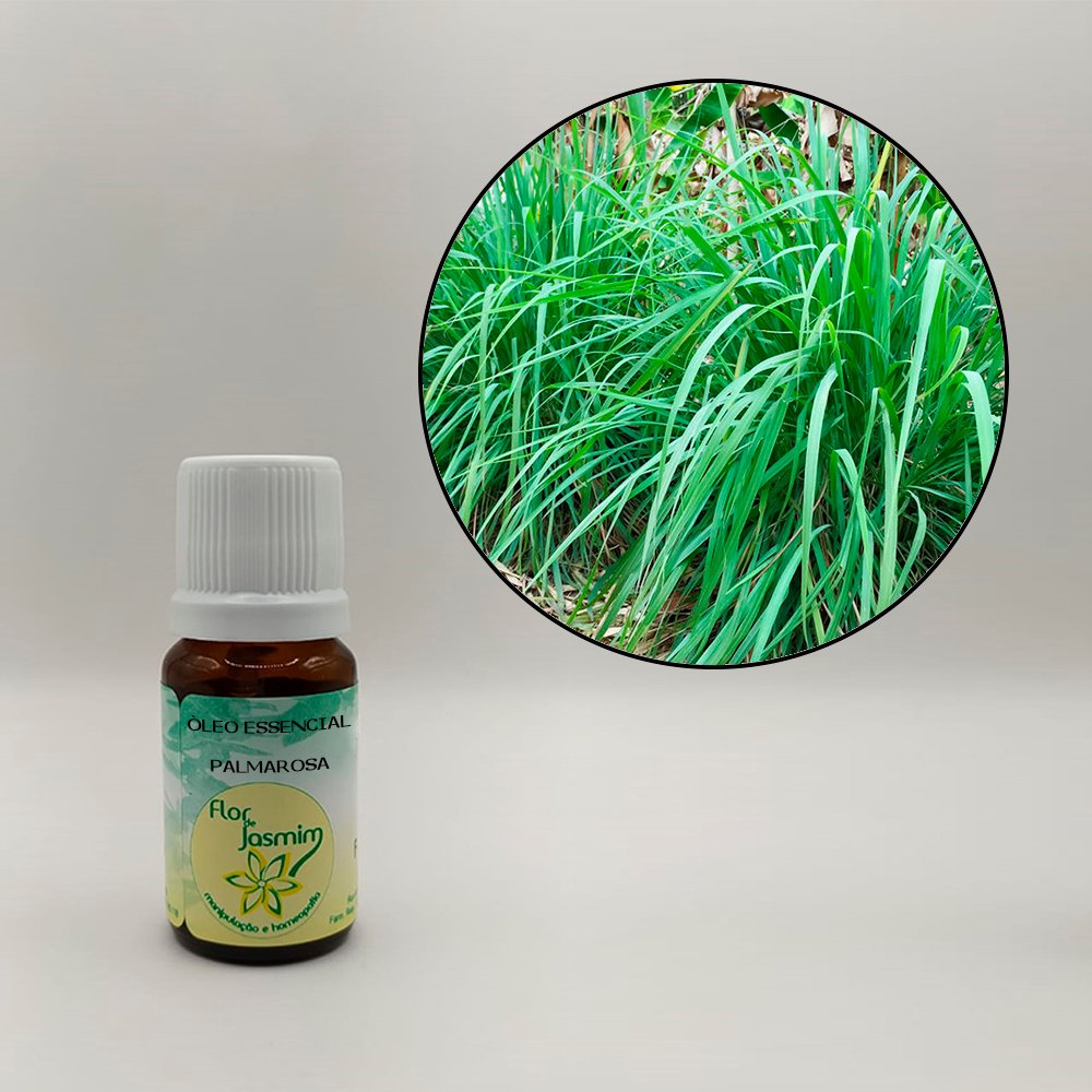 Palmarosa 10ml - ÓLEO ESSENCIAL FJ