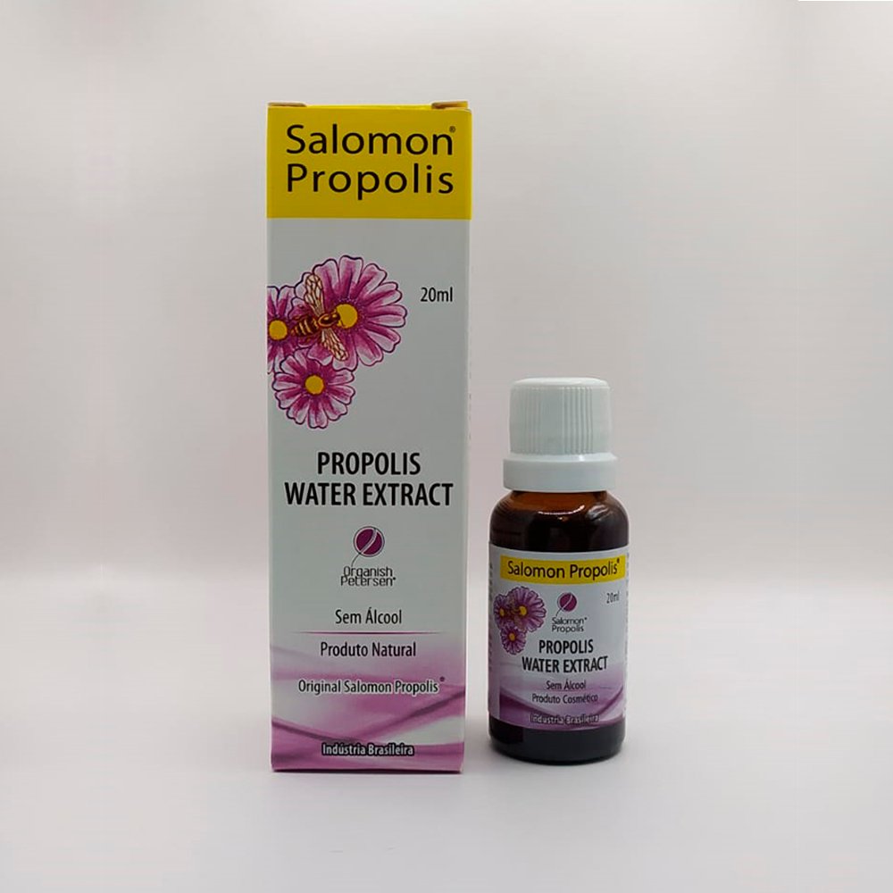 Própolis Extrato Acquoso 20ml - SALOMON PROPOLIS
