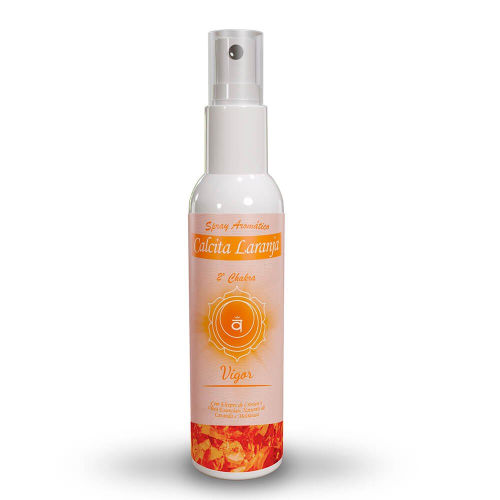 Calcita Laranja Spray 110ml - CRISTAIS DE OZ