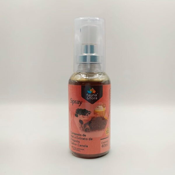 Mel, Própolis e Canela Spray 35ml - FAUNA E FLORA