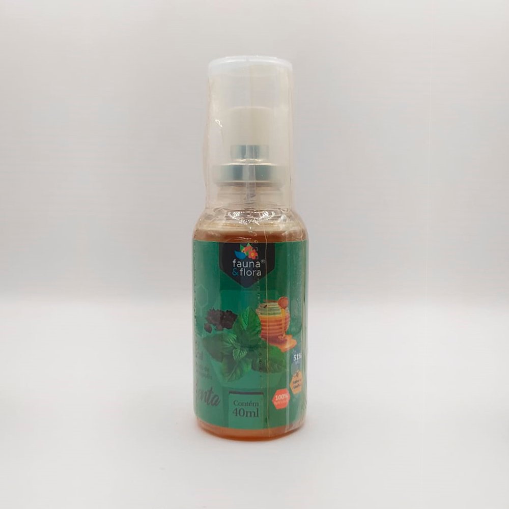 Mel, Própolis e Menta Spray 35ml - FAUNA E FLORA
