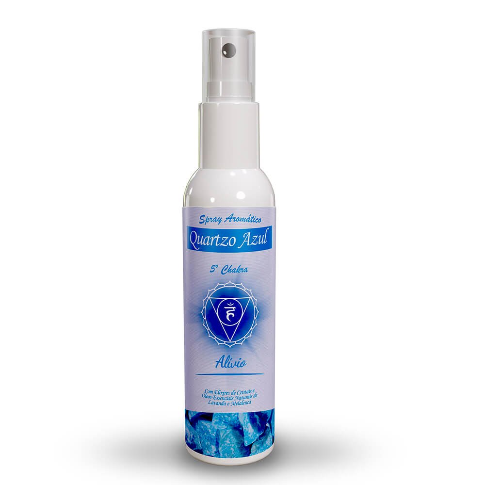Spray Quartzo Azul 110ml - CRISTAIS DE OZ