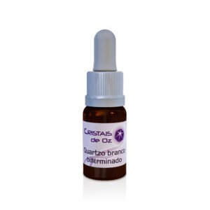Quartzo Branco Biterminado 10ml - CRISTAIS DE OZ