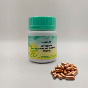 Ipê Roxo + Unha de Gato 400mg - CAPSULA FJ