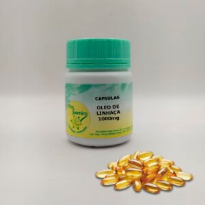Óleo de Linhaça 1000mg - CAPSULA FJ