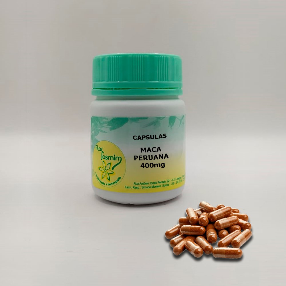 Maca Peruana 400mg - CAPSULA FJ